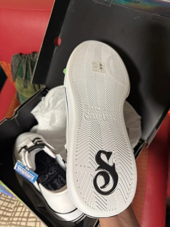 Skechers Snoop Dogg Slip In Skechers White and Black size 9 - Picture 13 of 16